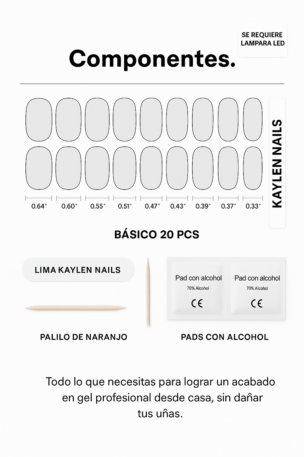 Autentica - Stickers de uñas en gel