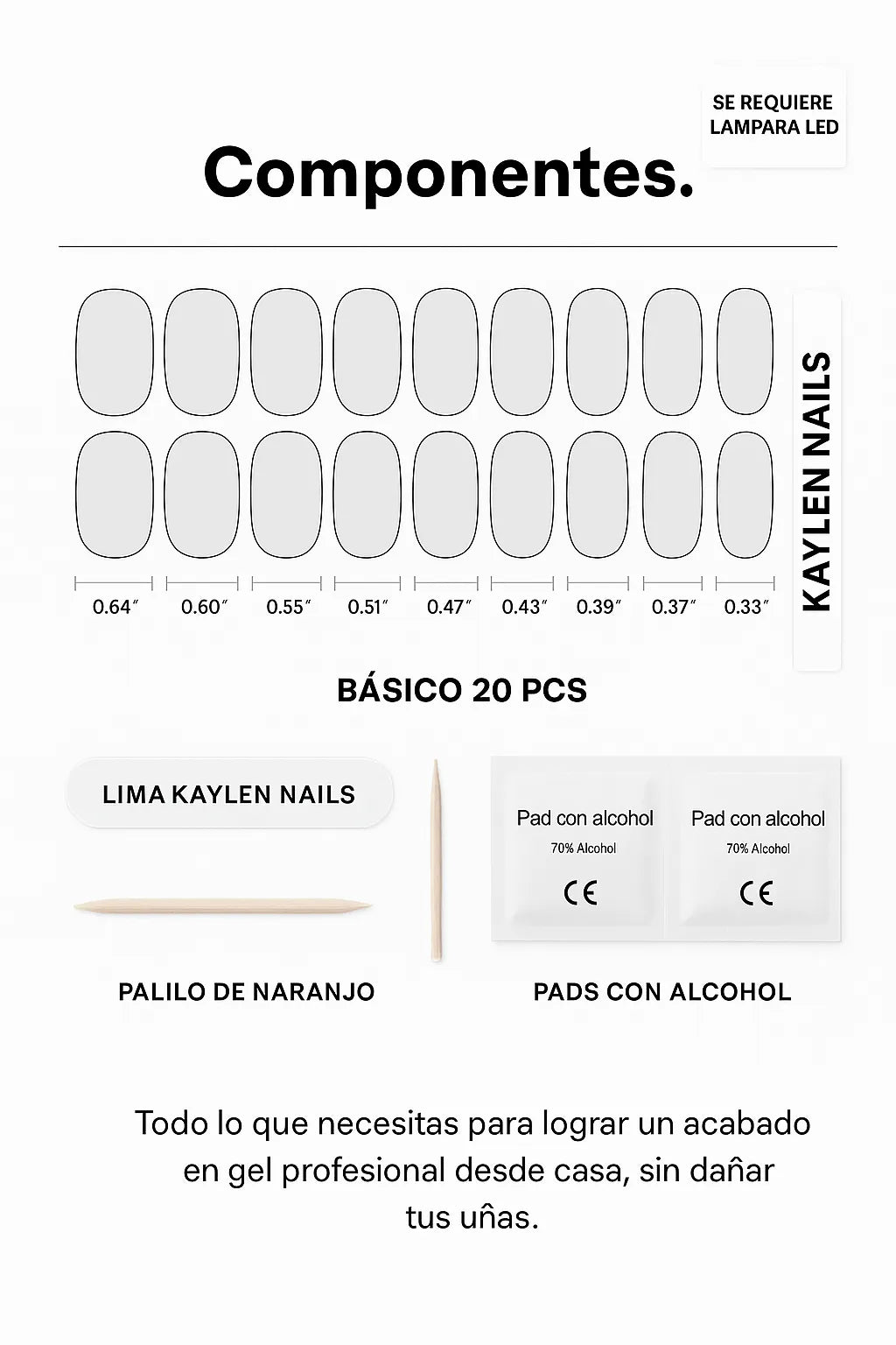 Bipolar 2 - Stickers de uñas en gel