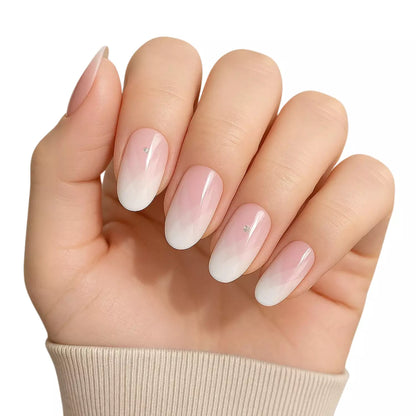 French Diamond - Stickers de uñas en gel