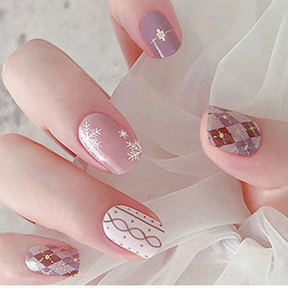 Escocesa - Stickers de uñas en gel
