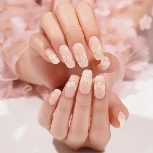 Margaritas-Stickers de Uñas en Gel