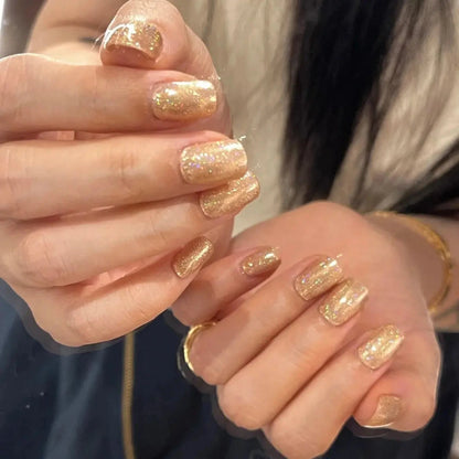 Mocca Glitter - Stickers de uñas en Gel