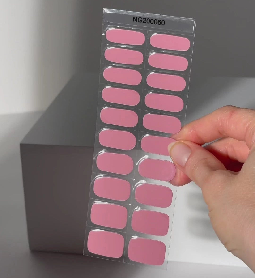 Palo Rosa - Stickers de uñas en gel