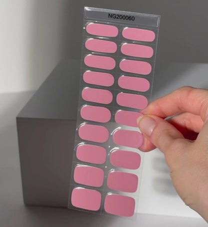 Palo Rosa - Stickers de uñas en gel