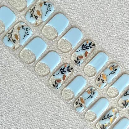 Brunette - Stickers de uñas en gel