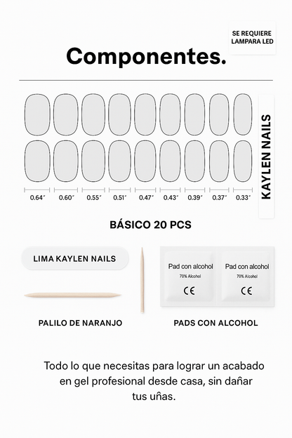 Autentica - Stickers de uñas en gel