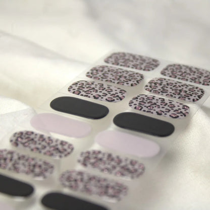 Geopardo Pink -  Stickers de uñas en gel
