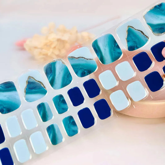 Aurora (Pedicura/Toe) Stickers de uñas en gel