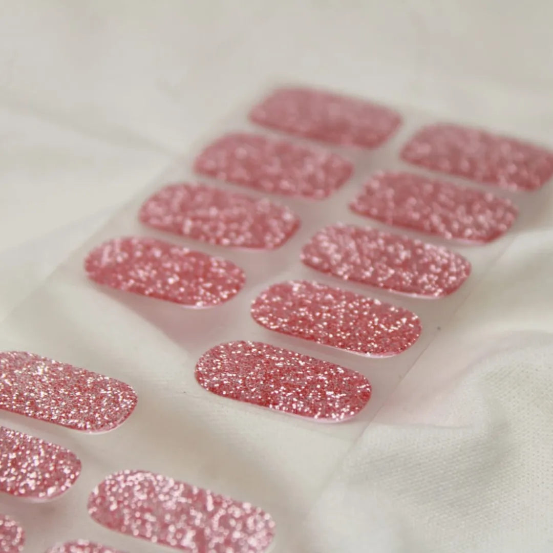 Rose Brillant - Stickers de uñas en gel