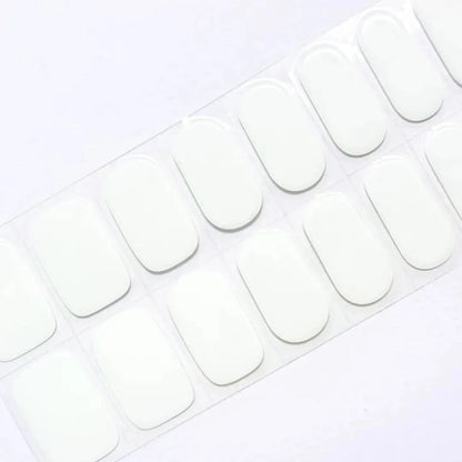 Blanco Tiza - Stickers de uñas en gel