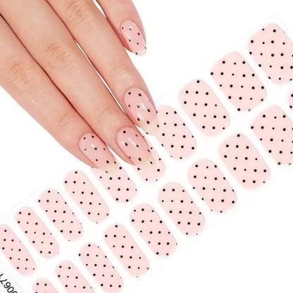 Diamond Black - Stickers de uñas en Gel