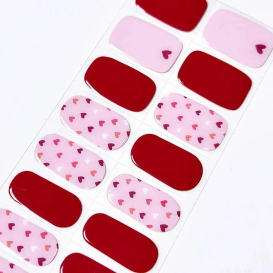 Valentine - Stickers de uñas en gel