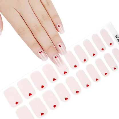 Corazon - Stickers de uñas en gel