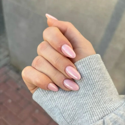Novia (Rosado Perlado) - Stickers de uñas en gel