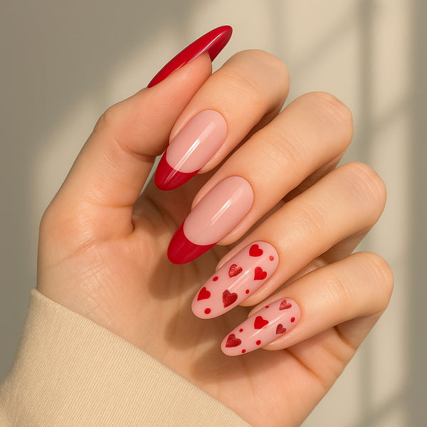 French lovers - Stickers de uñas en gel