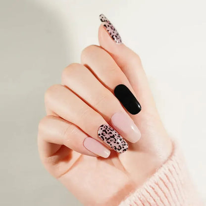 Geopardo Pink -  Stickers de uñas en gel