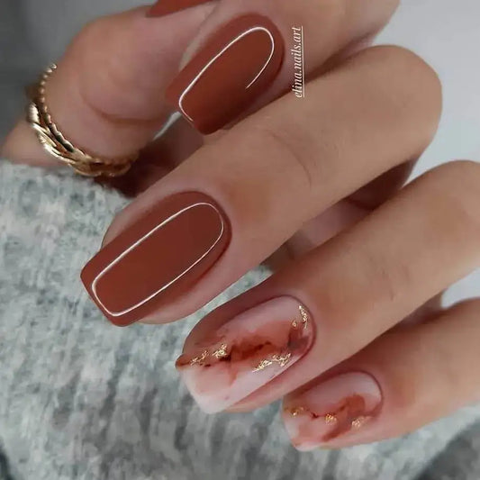Carmesi  Stickers de uñas en gel
