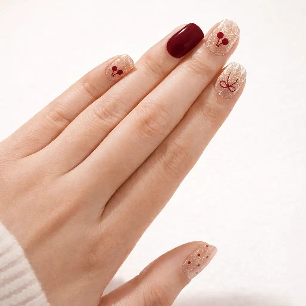 EVI Ojo de Gato Stickers de uñas en gel
